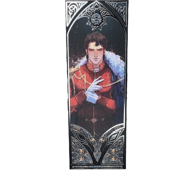 FairyLoot The Crimson Moth by Kristen Ciccarelli Foiled Bookmarks - April 2025 - Picture 4 of 10